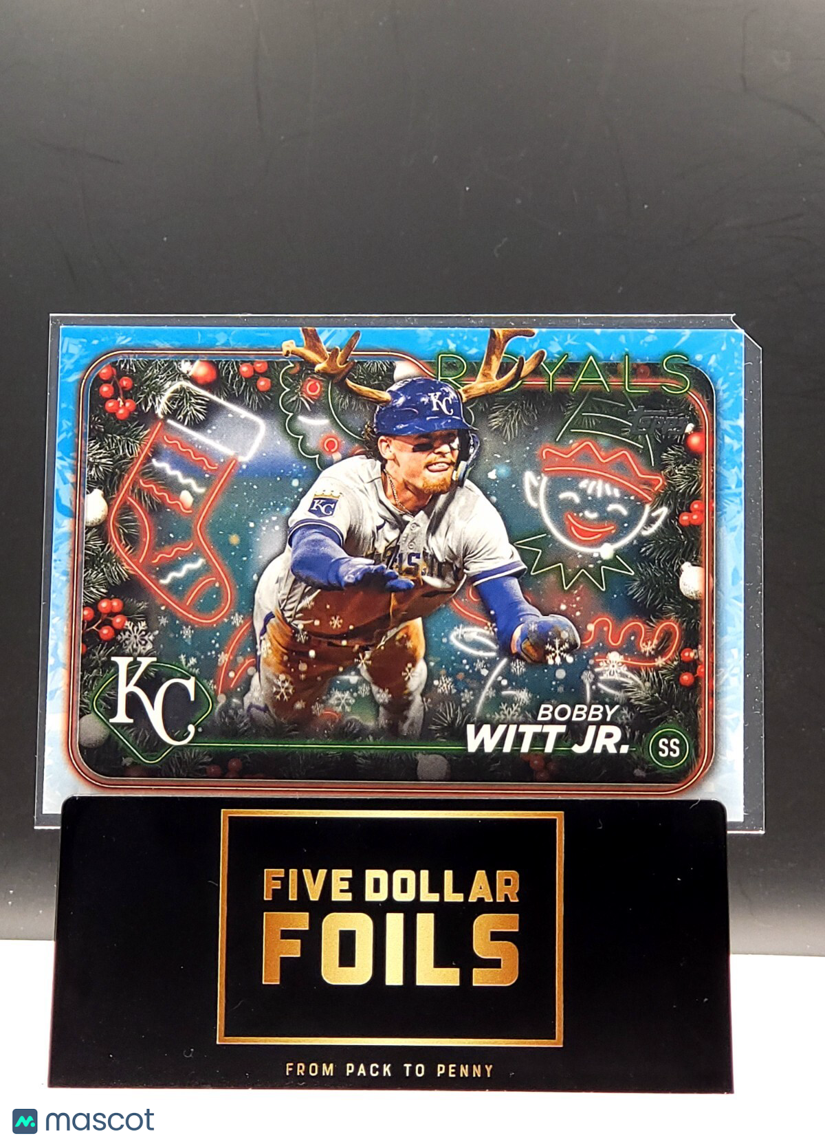 *Free Shipping @ $10 2024 Topps Holiday #H111 Bobby Witt Jr. Holiday Variation
