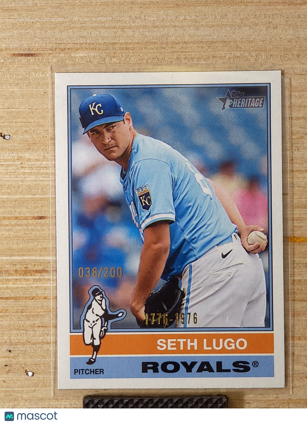 2025 Topps Heritage - 1776-1976 Seth Lugo #312 038/200