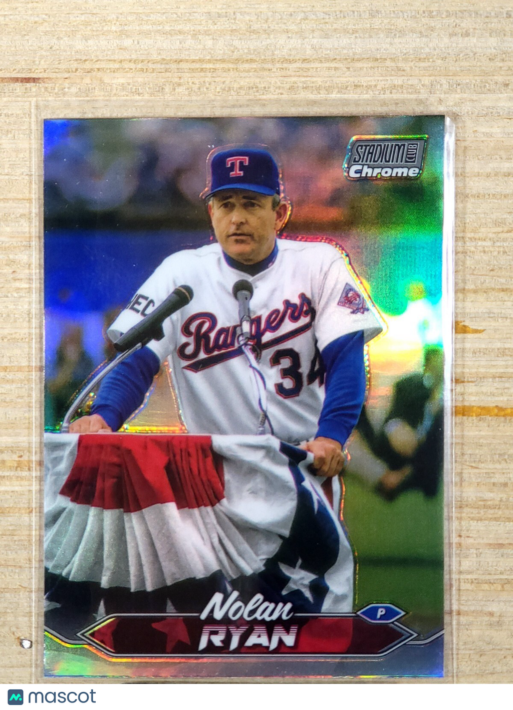 2024 Topps Stadium Club Chrome - #108 Nolan Ryan Refractor