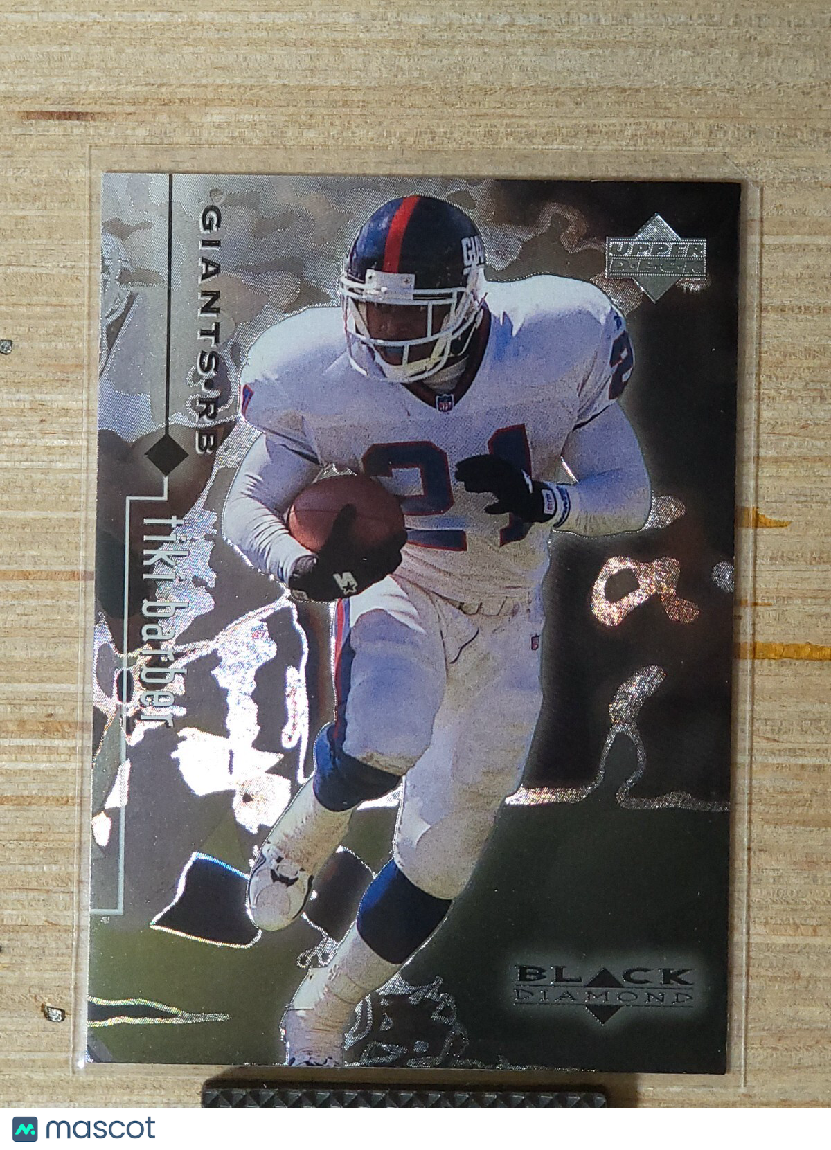 1998 Upper Deck Black Diamond Rookie Edition - Tiki Barber #56