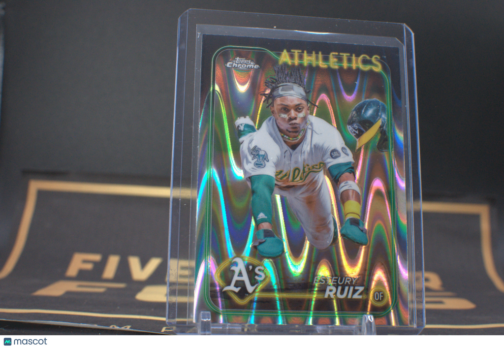 2024 Topps Chrome : Esteury Ruiz [RayWave Refractor] #241 *Free Shipping @ $10+