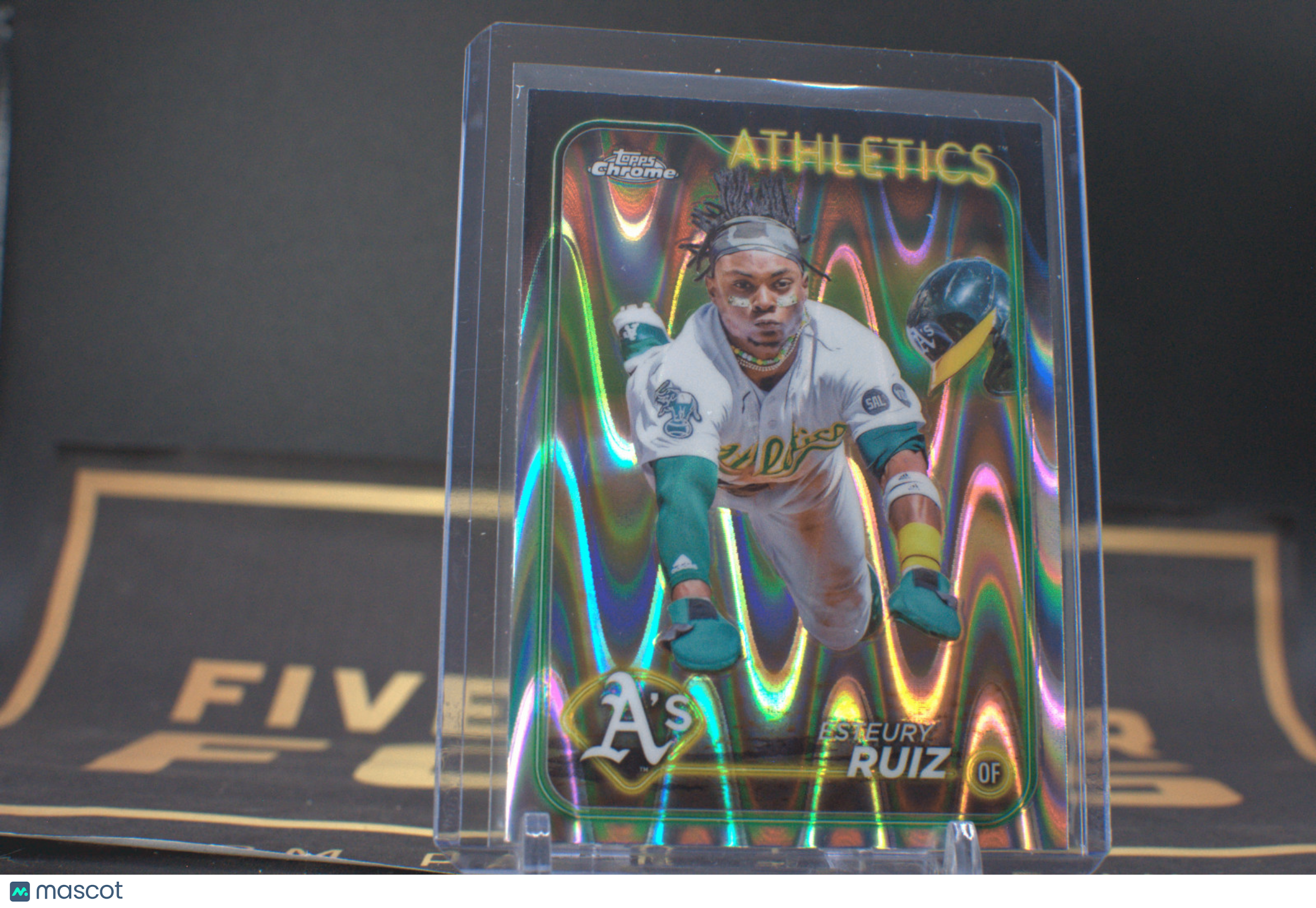 2024 Topps Chrome : Esteury Ruiz [RayWave Refractor] #241 *Free Shipping @ $10+
