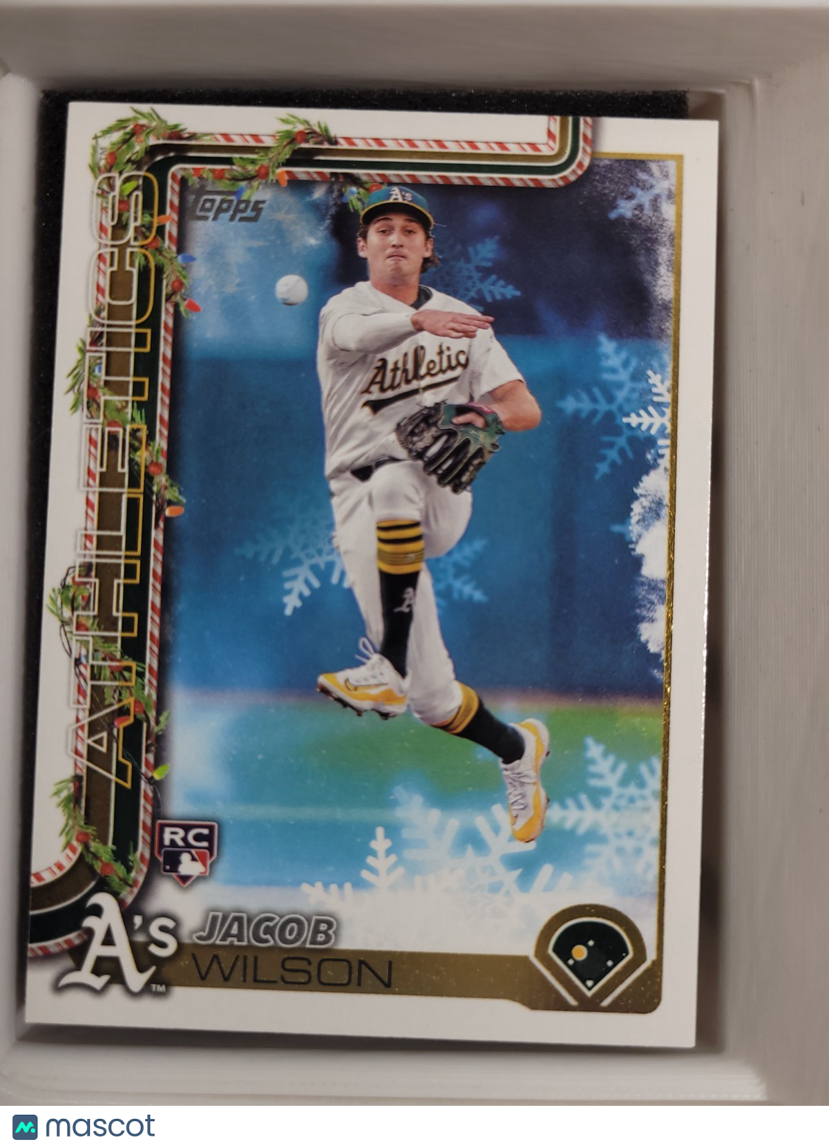 2025 Topps Holiday  Jacob Wilson #H4