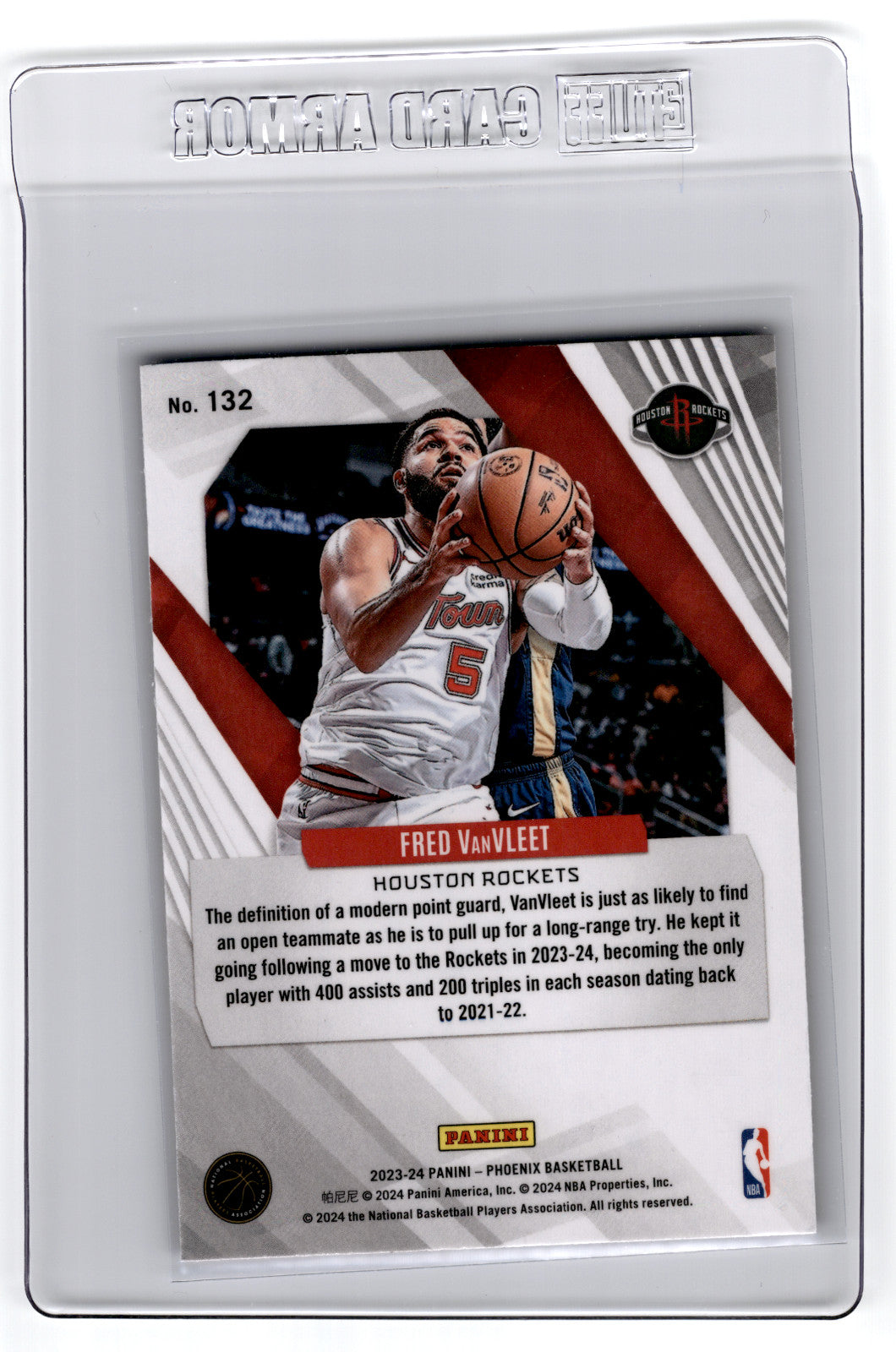 2023 Panini Phoenix Fred VanVleet [Red Ice] #132 **Free Shipping @ $10+**