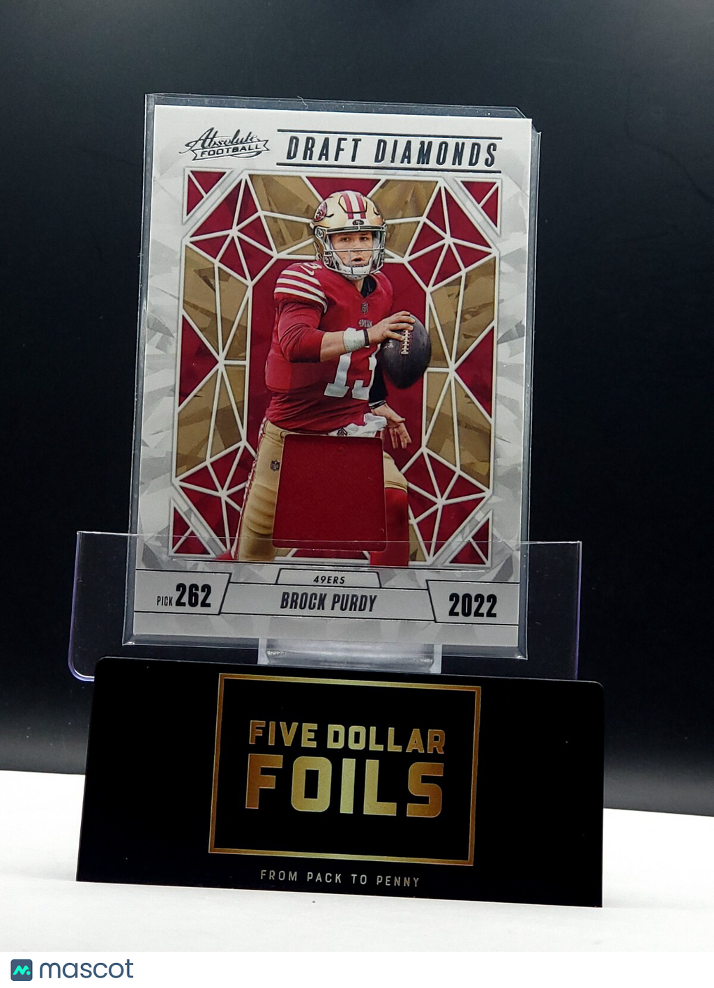 2024 Panini Absolute #DDJ-BPY Draft Diamonds Brock Purdy