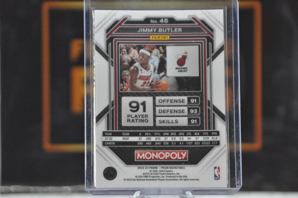 Jimmy Butler #46 (2022 Panini Monopoly Prizm)