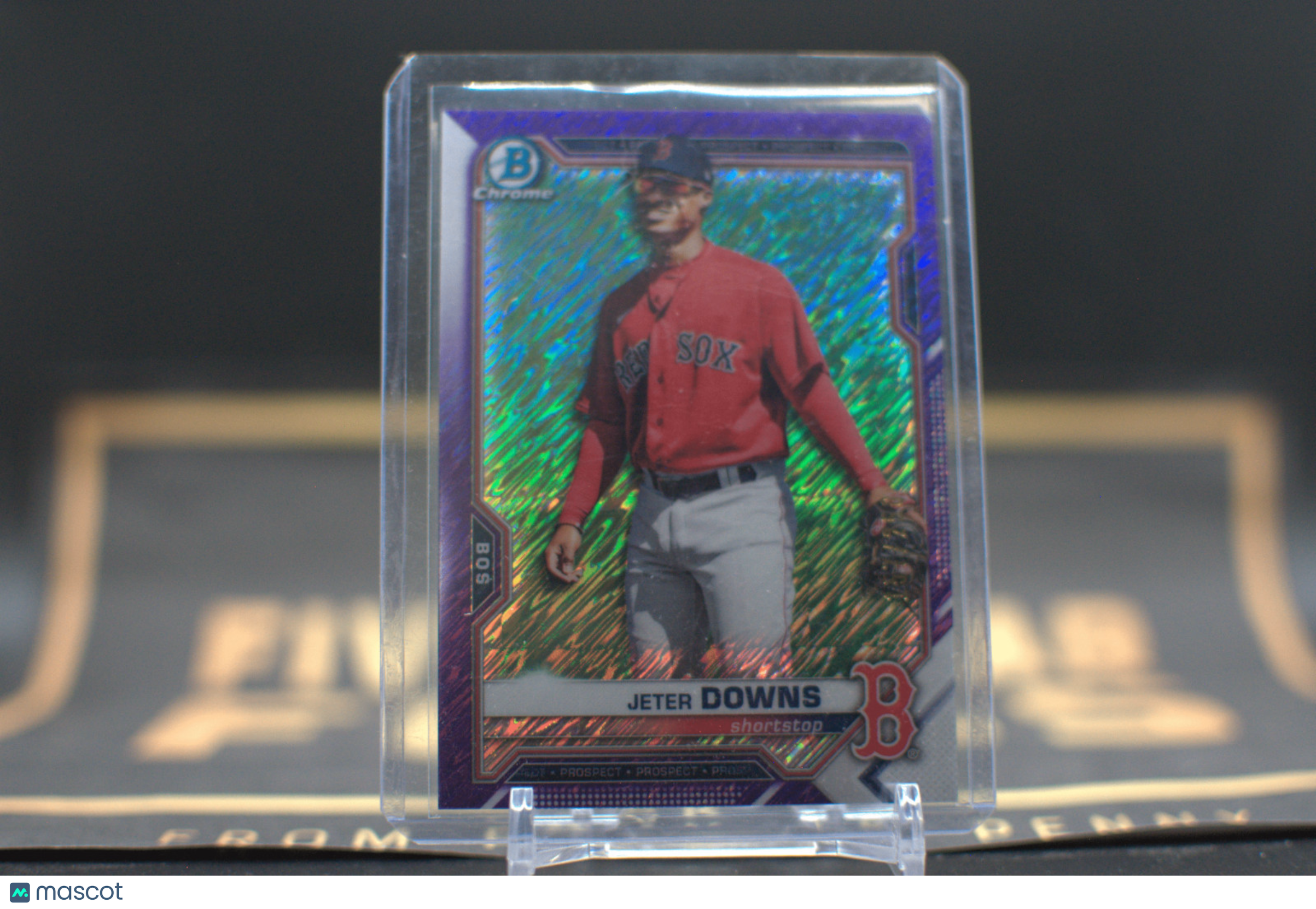 2021 Bowman Chrome Prospects: Jeter Downs [Purple Refractor] #BCP-169