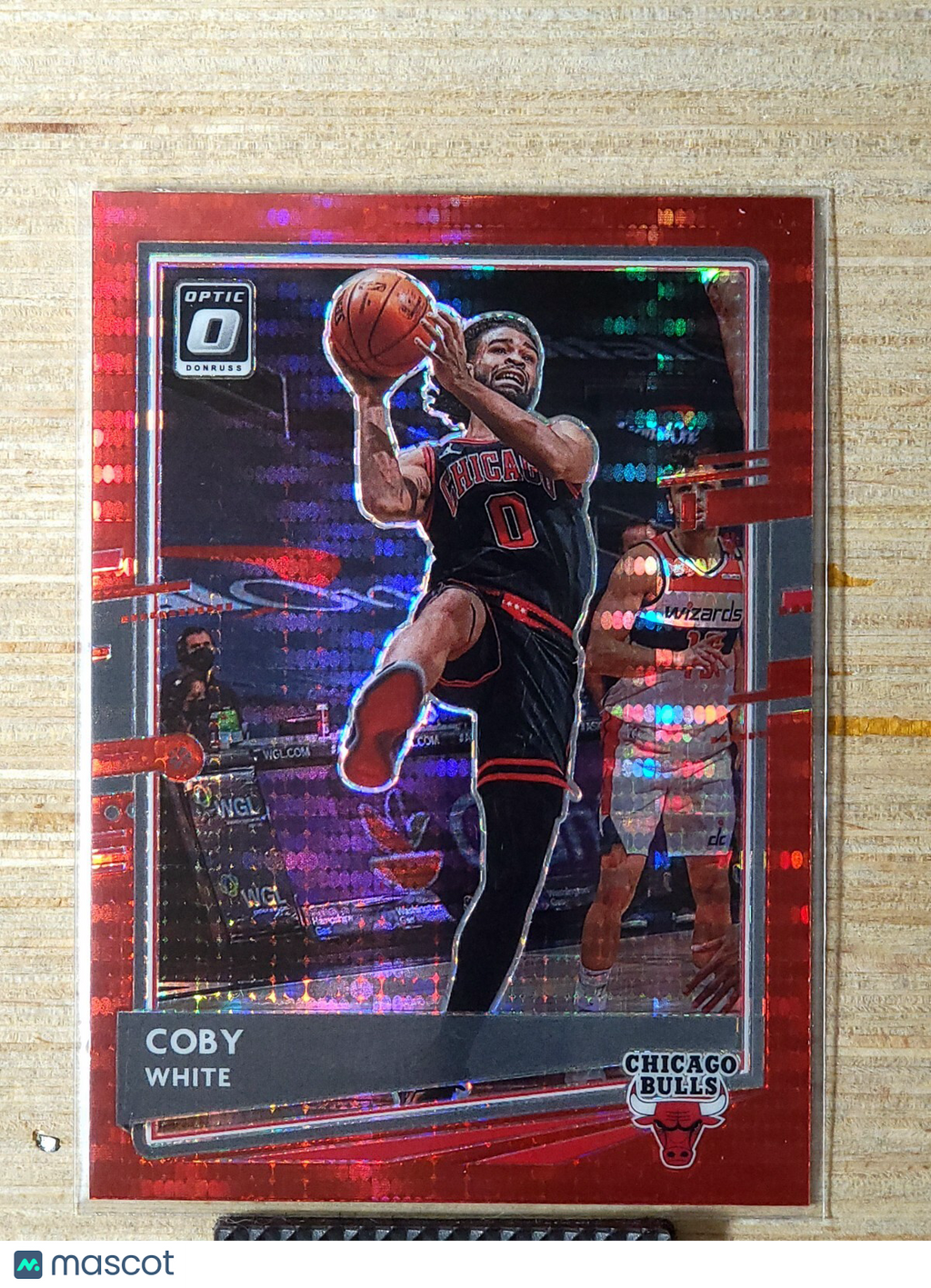2020-21 Panini Donruss Optic - Coby White #126 Hyper Red Prizm