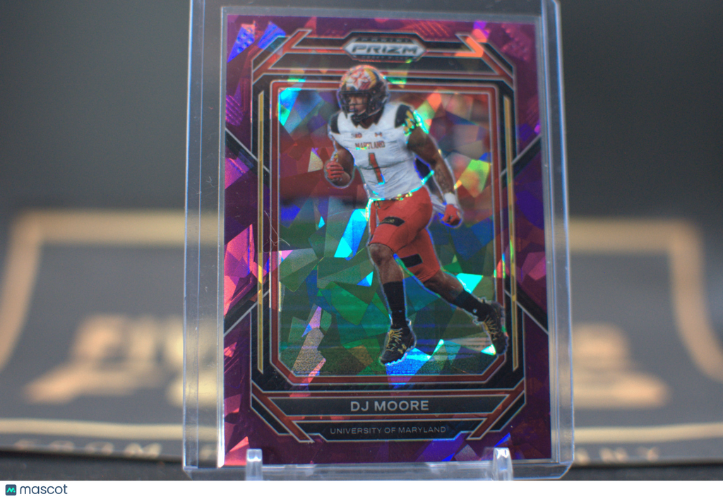 2023 Panini Prizm Draft Picks: DJ Moore [Purple Ice] #32
