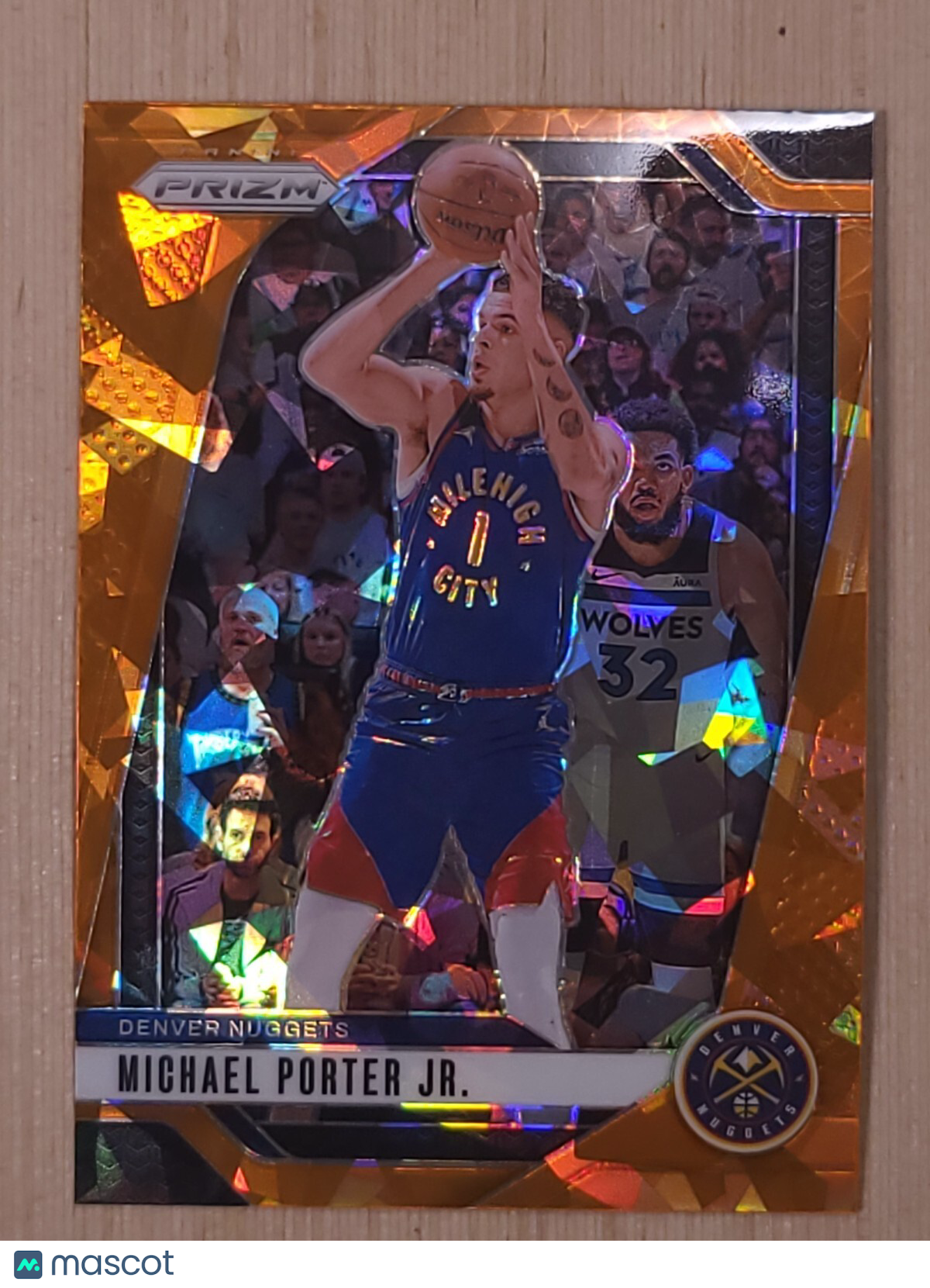 2025 Panini Prizm #29 Michael Porter Jr. Orange ICe