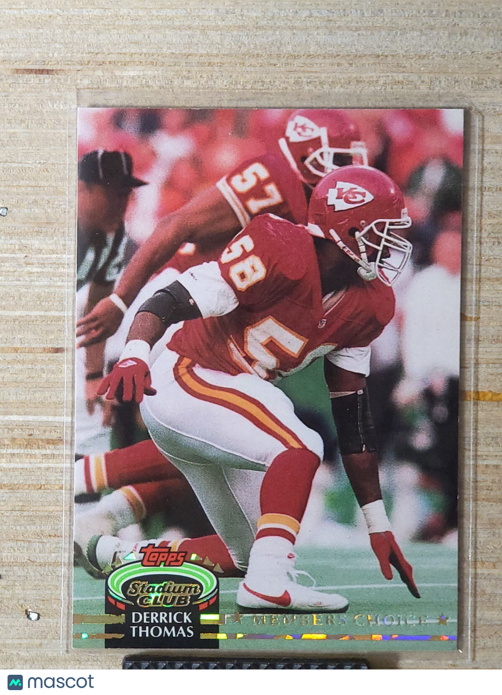 1992 Topps Stadium Club - Members Choice Derrick Thomas #306