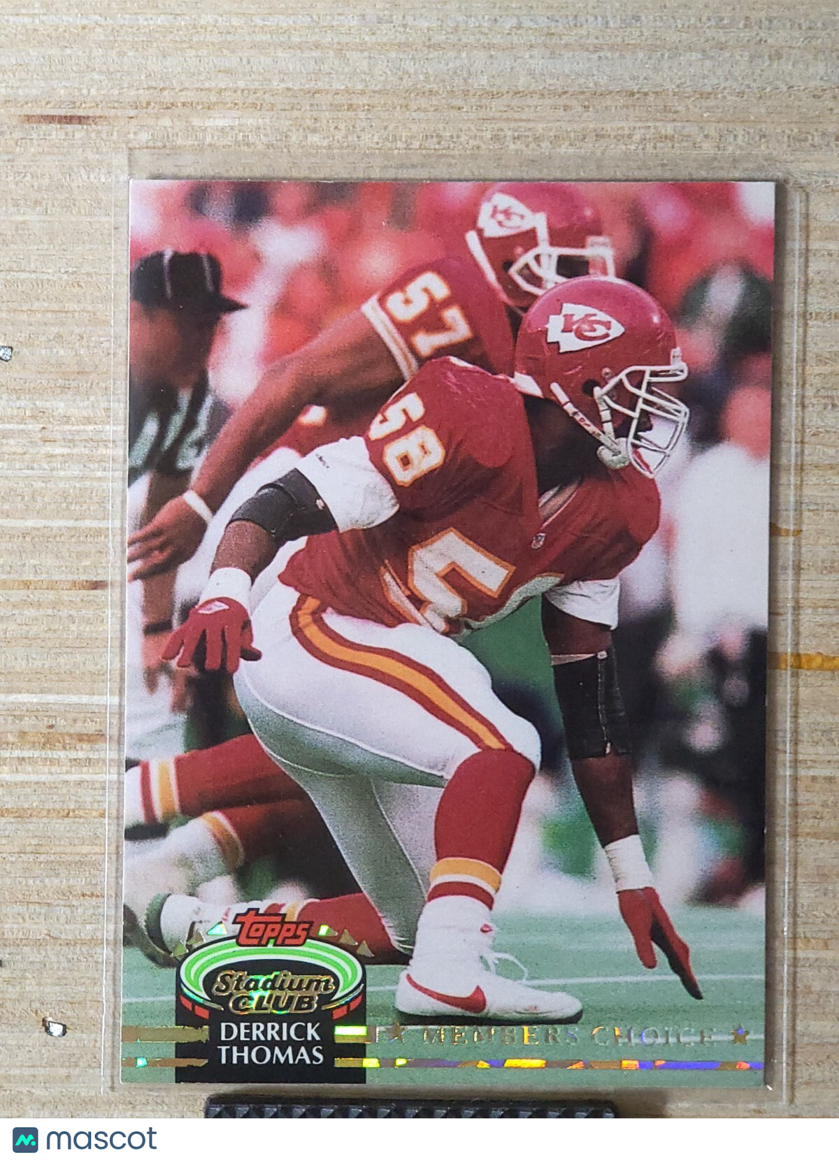 1992 Topps Stadium Club - Members Choice Derrick Thomas #306