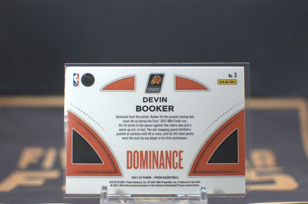 2021 Panini Prizm Dominance: Devin Booker #3 **Free Shipping @ $10+**