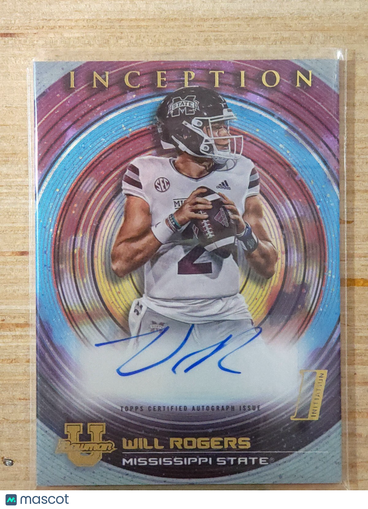 2022-23 Bowman Inception University - Autographs #BIA-WRS Will Rogers (AU, RC)
