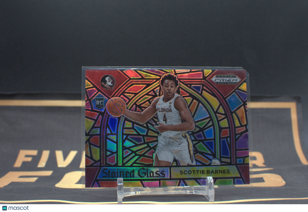 2021-22 Prizm Draft Picks Scottie Barnes Stained Glass #6