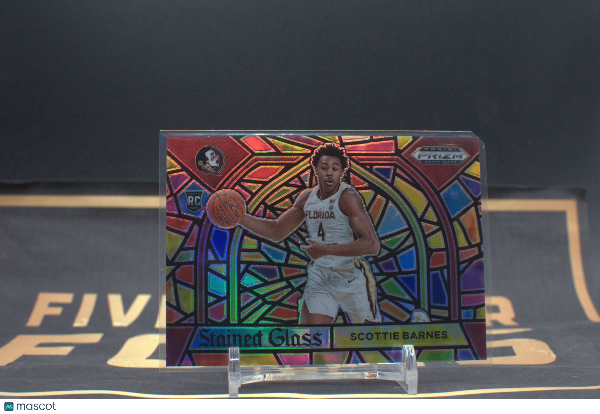2021-22 Prizm Draft Picks Scottie Barnes Stained Glass #6