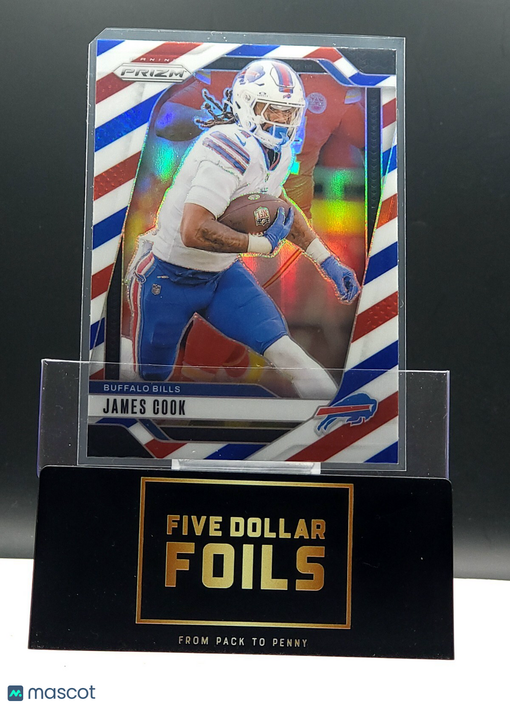 *Free Shipping @ $10* 2024 Panini Prizm #29 James Cook Red White Blue