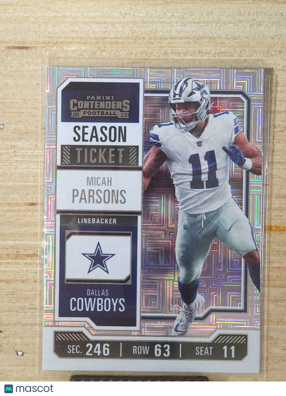 2023 Panini Contenders - Season Ticket #29 Micah Parsons