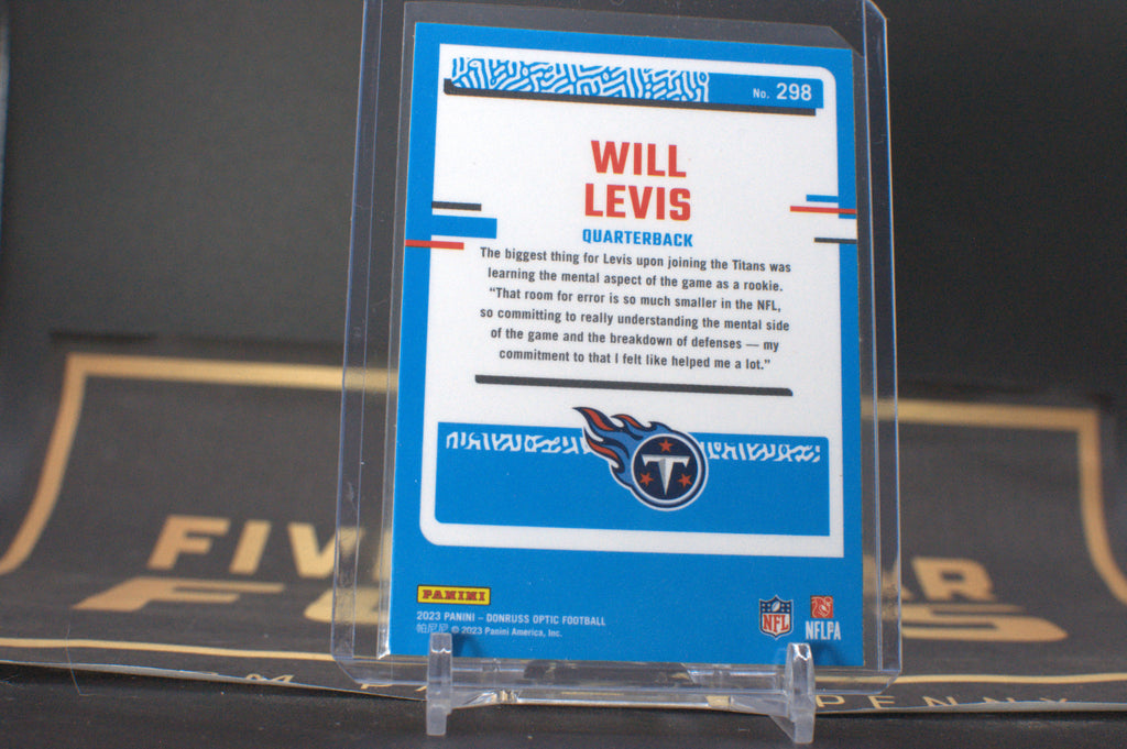2023 Panini Donruss Optic Will Levis #298 **Free Shipping @ $10+**