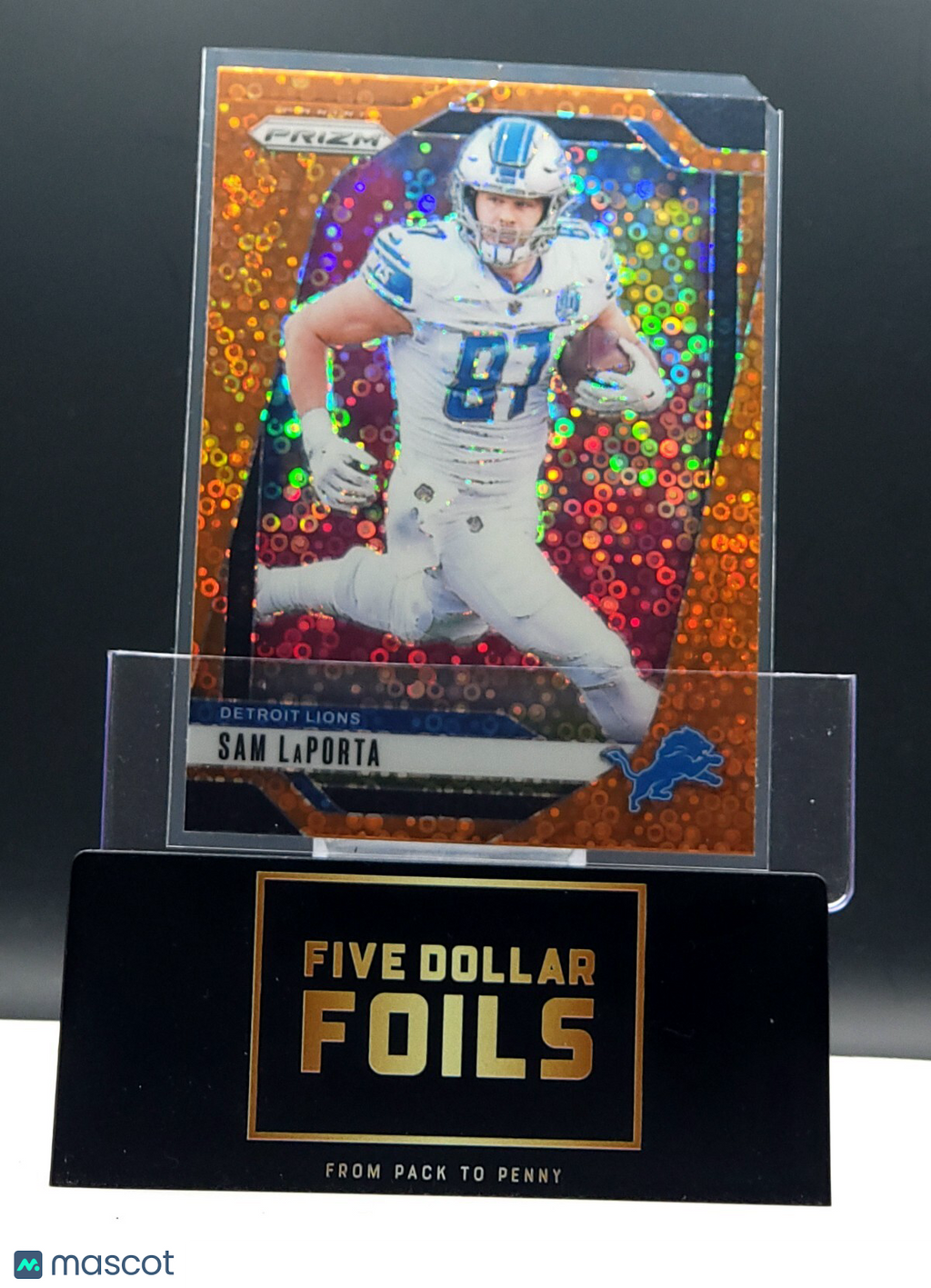 *Free Shipping @ $10* 2024 Panini Prizm #96 Sam LaPorta Orange Disco