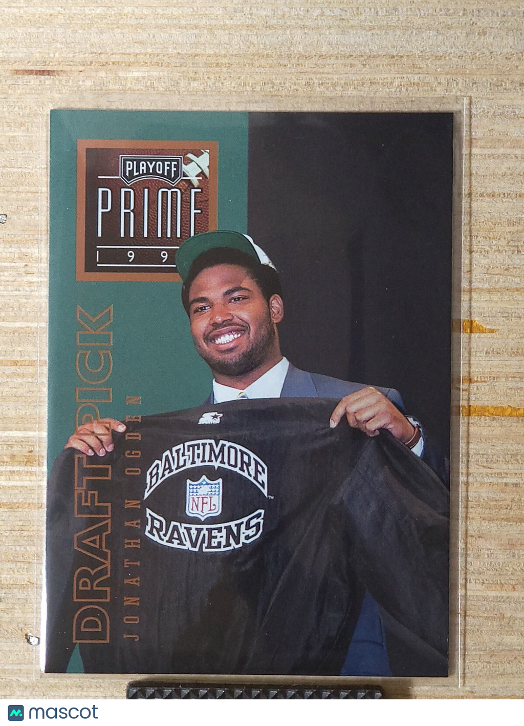 1996 Playoff Prime - Jonathan Ogden #041 (RC)