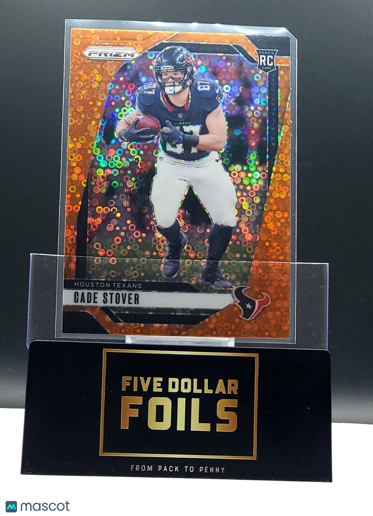 *Free Shipping @ $10* 2024 Panini Prizm #318 Cade Stover Orange Disco