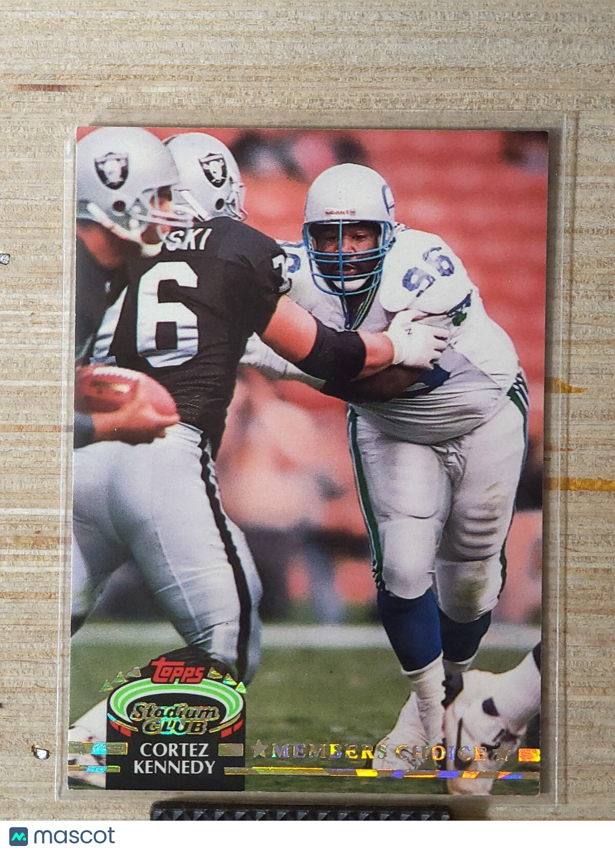 1992 Topps Stadium Club - Members Choice Cortez Kennedy #300