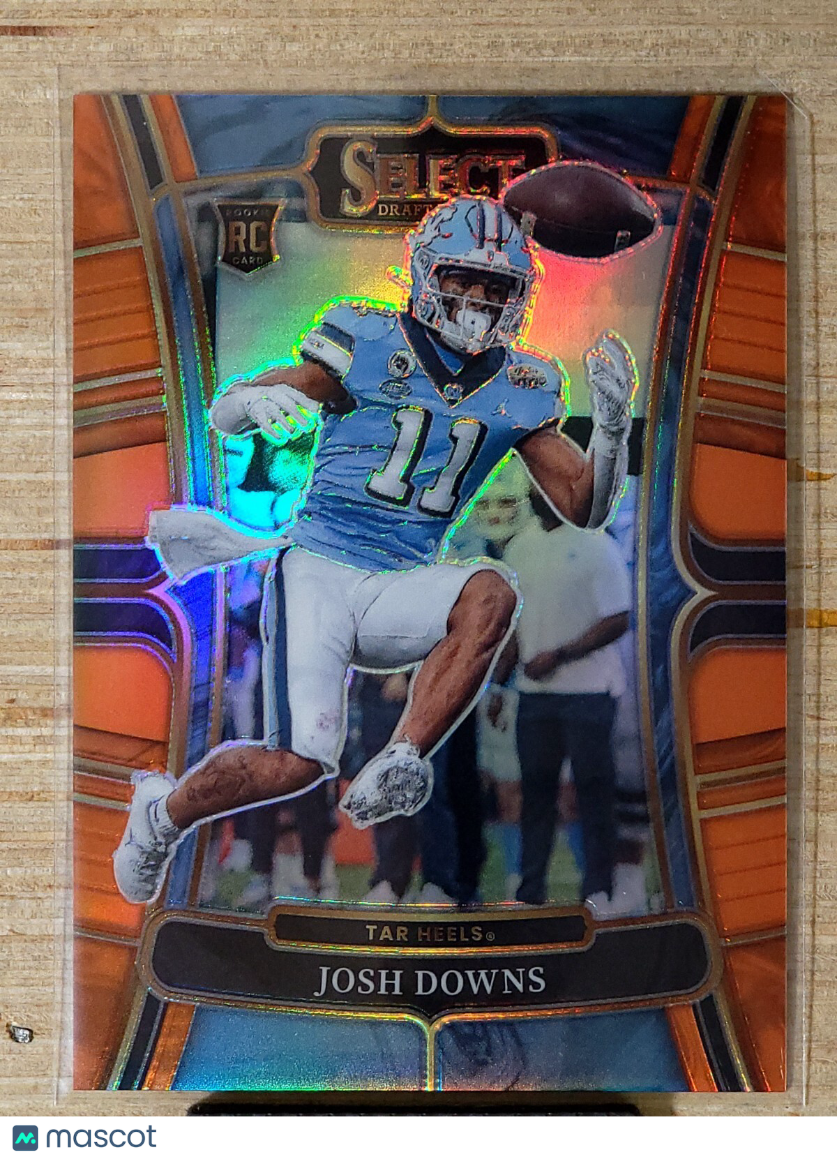 2023 Panini Select Draft Picks Concourse Orange Prizm 30/49 Josh Downs