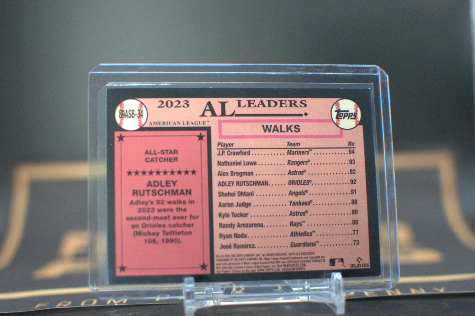 Adley Rutschman 2024 Topps Series 2 #89ASB-34 1989 All Star Silver Foil