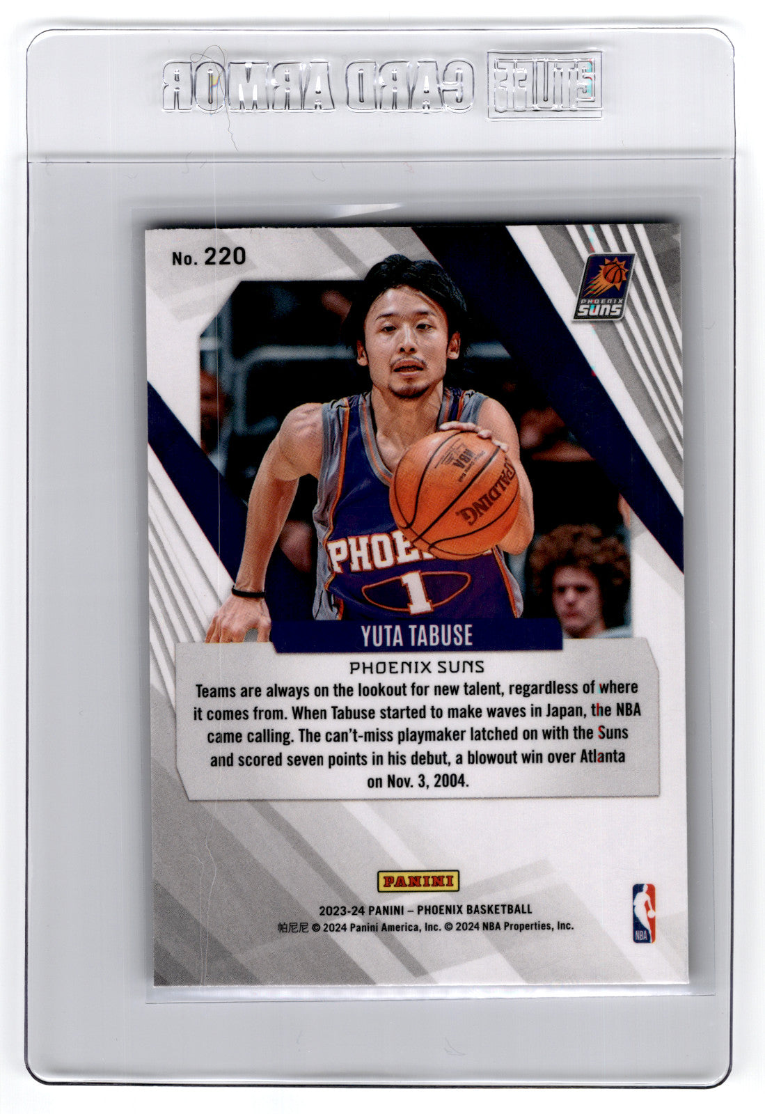 2023 Panini Phoenix Yuta Tabuse Red Ice #220**Free Shipping @ $10+**