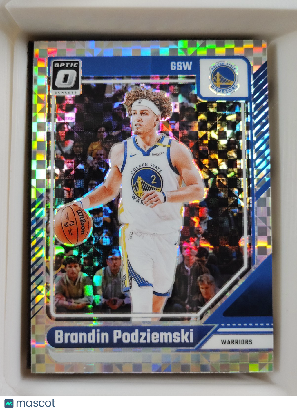2024-25 Panini Donruss Optic  - Brandin Podziemski #36 Checkerboard