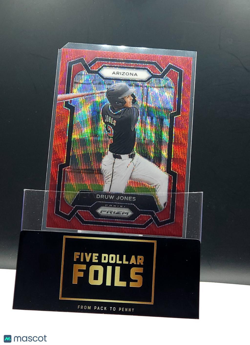 2024 Panini Prizm Baseball #104 Druw Jones Red Wave