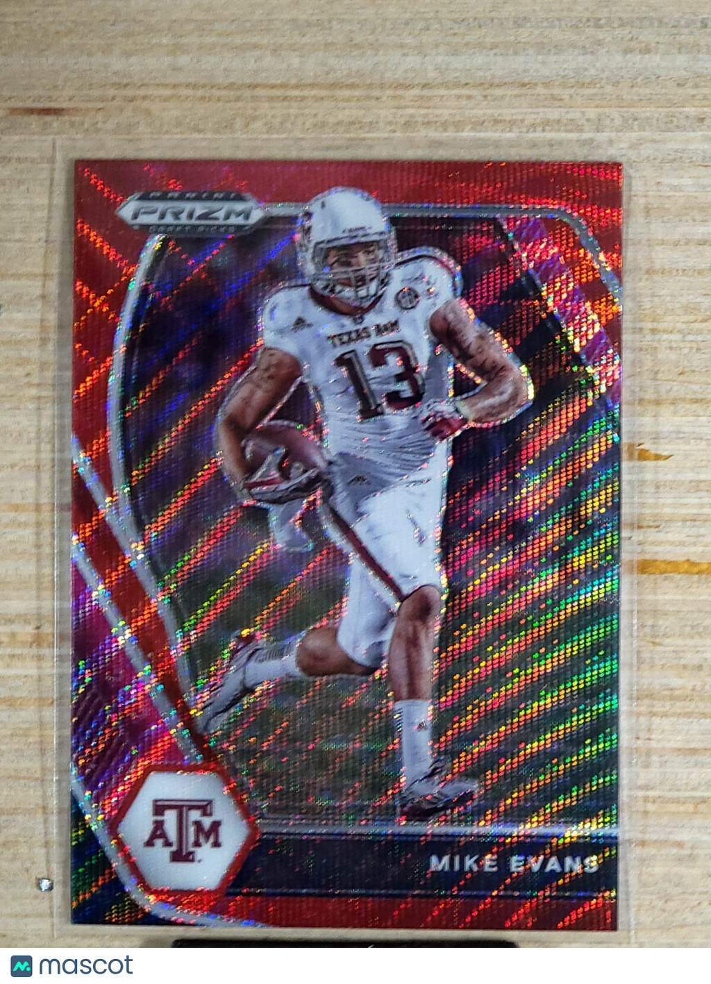 2021 Panini Prizm Draft Picks - #64 Mike Evans Red Wave