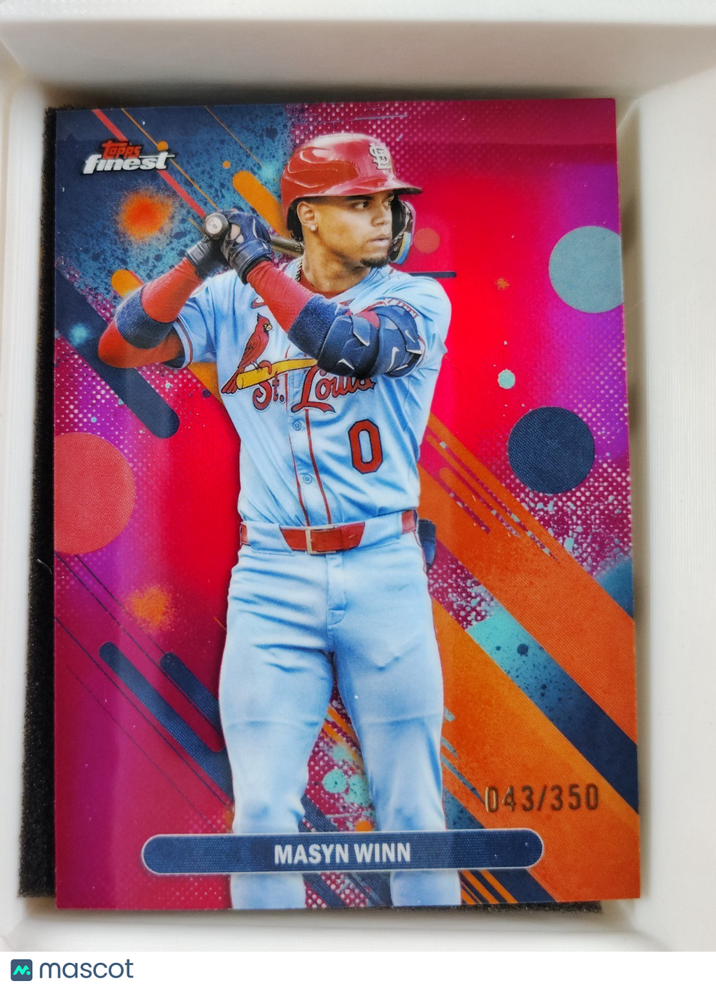 2025 Topps Finest - Common Masyn Winn #3 Magenta Refractor 043/350