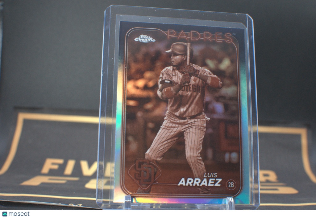 2024 Topps Chrome Luis Arraez [Sepia Refractor] #216 **Free Shipping @ $10+**