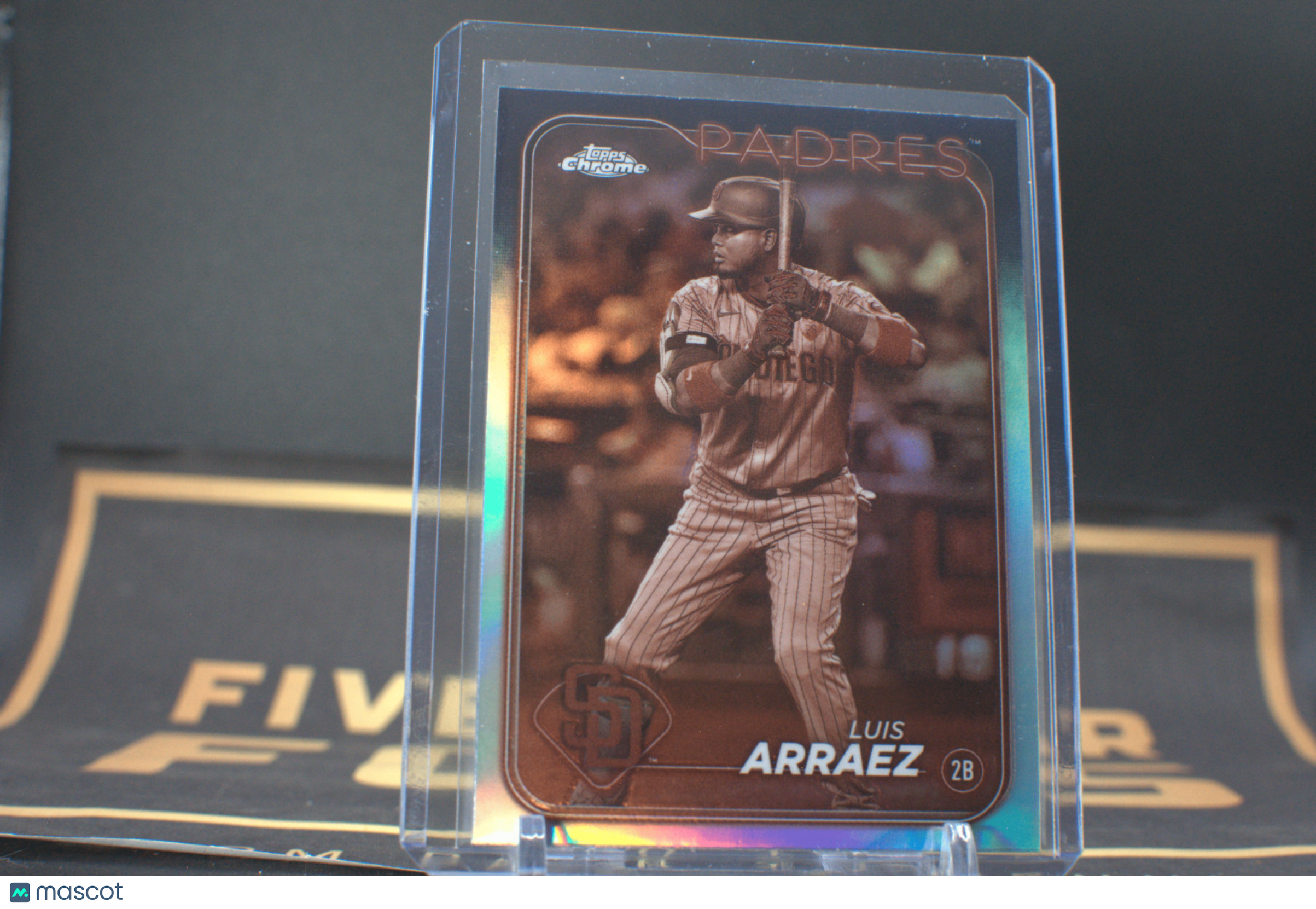 2024 Topps Chrome Luis Arraez [Sepia Refractor] #216 **Free Shipping @ $10+**