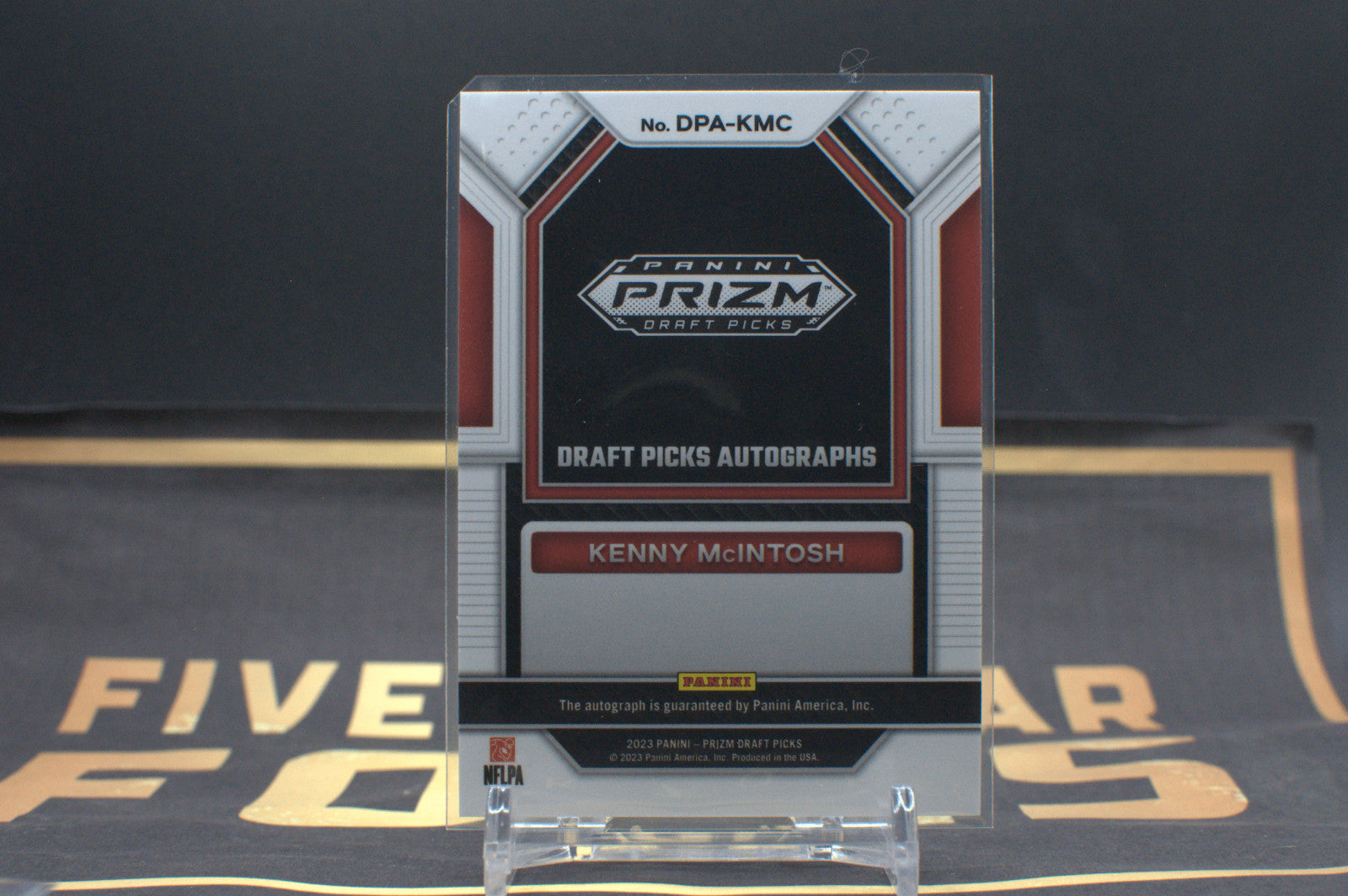 2023 Panini Prizm Draft Picks Kenny McIntosh #DPA-KMC **Free Shipping @ $10+