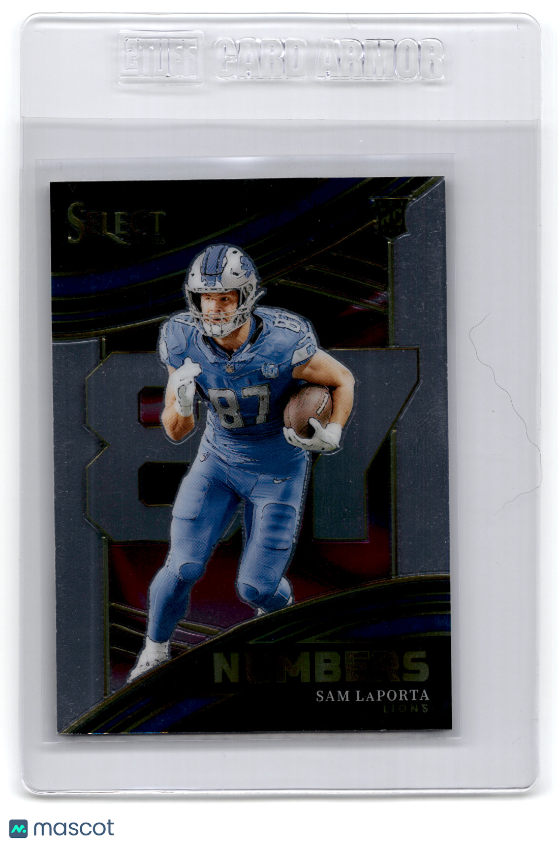 2023 Panini Select - Select Numbers #NMB-SLA Sam LaPorta