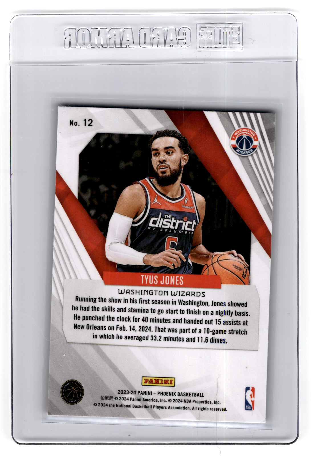 2023 Panini Phoenix Tyus Jones #12 **Free Shipping @ $10+**