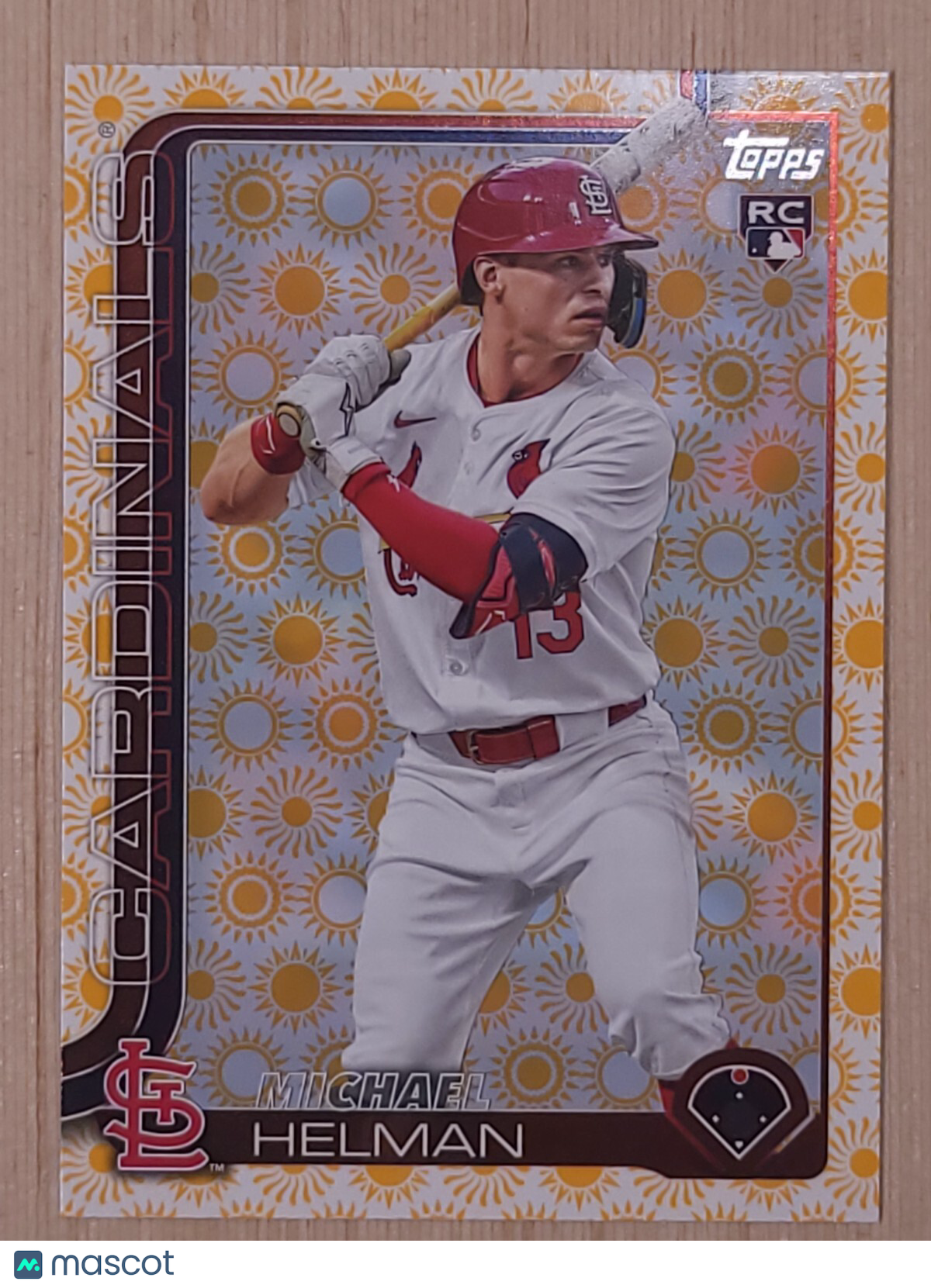 2025 Topps Series 2 - Michael Helman #418 Summer Foil
