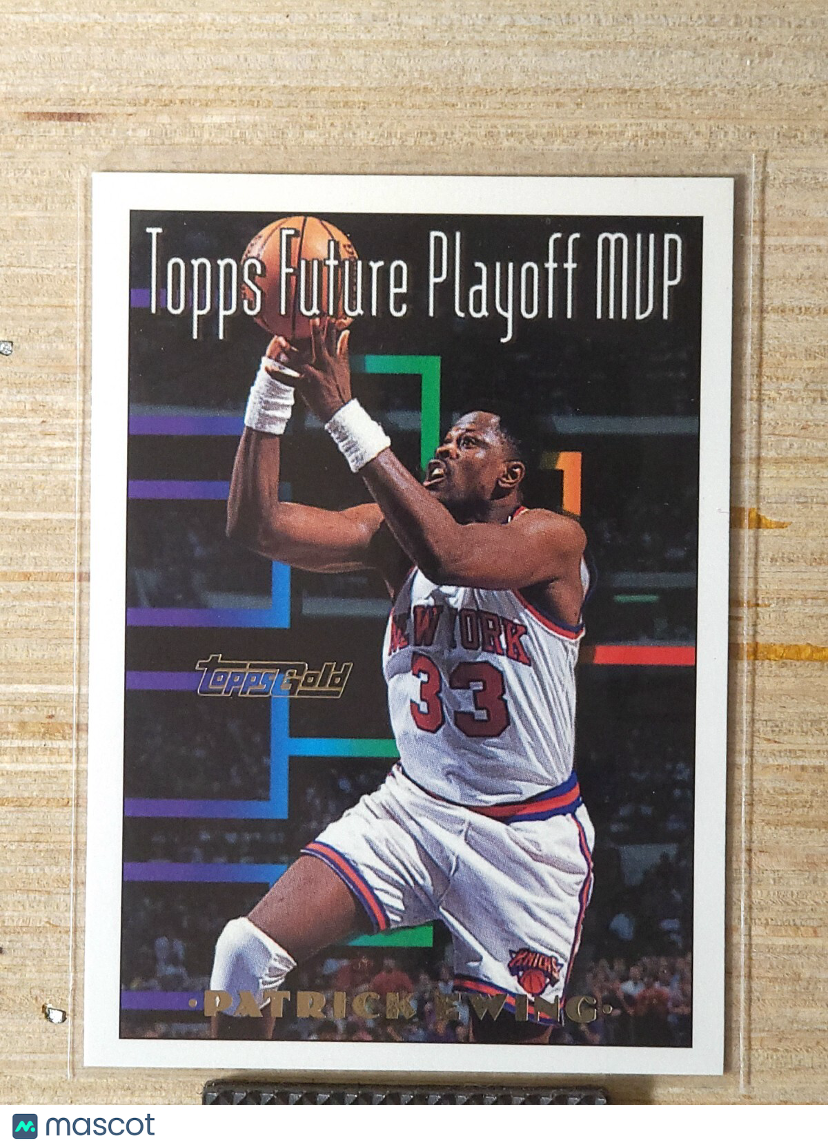 1993-94 Topps - Topps Playoff MVP Patrick Ewing #200 Gold