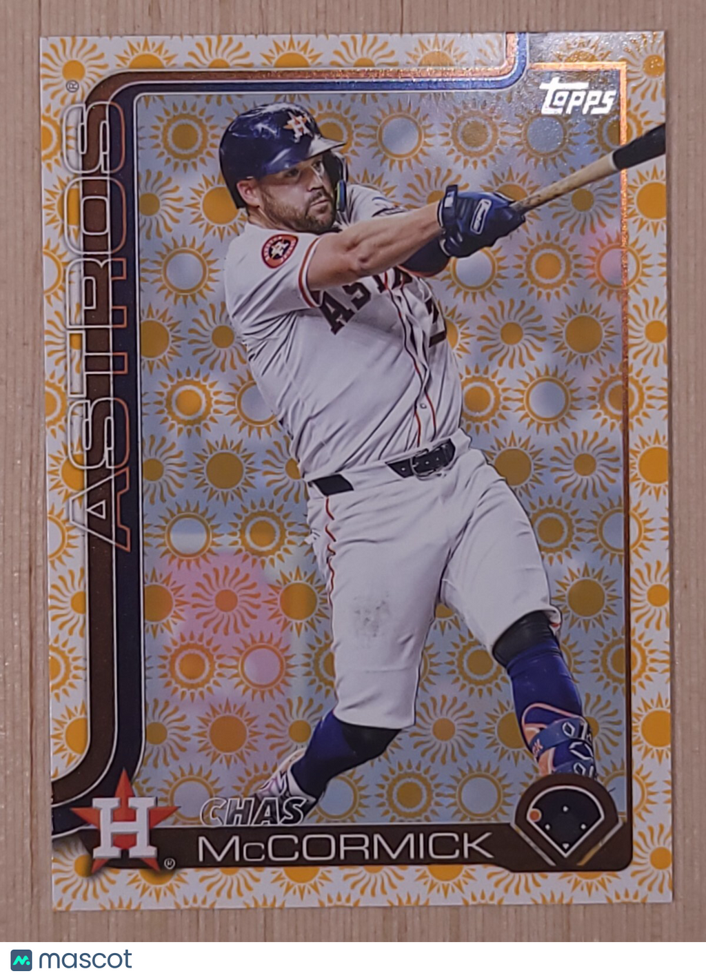 2025 Topps Series 2 - Chas McCormick #391 Summer Foil