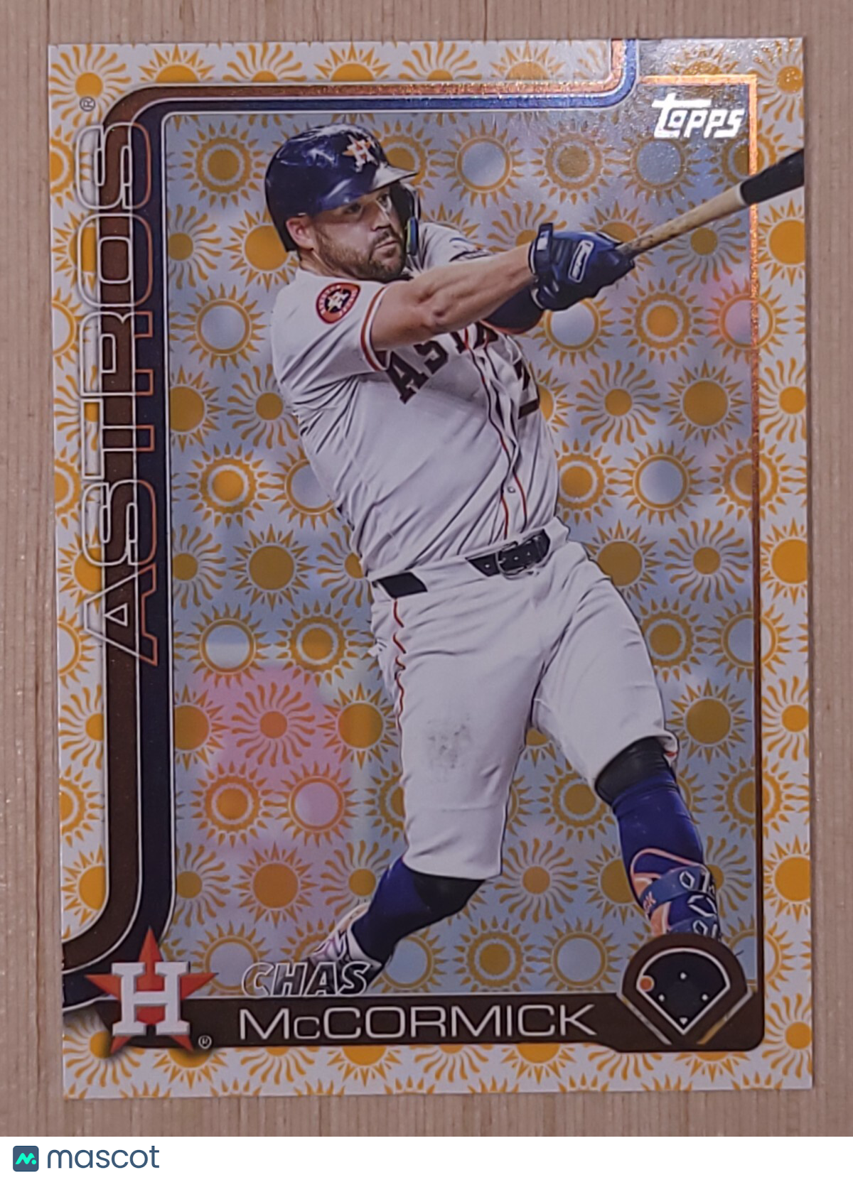 2025 Topps Series 2 - Chas McCormick #391 Summer Foil