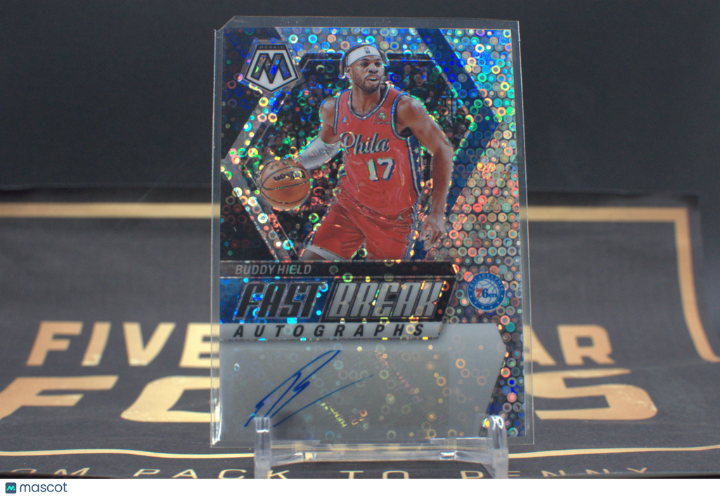 2023-24 Panini Mosaic Fast Break Autographs Buddy Hield #FB-BUD