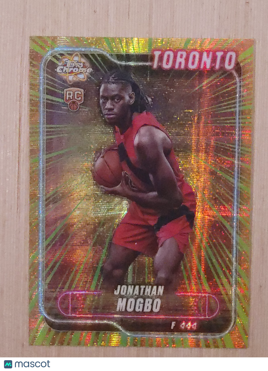 2024-25 Topps Chrome #RR-10 Jonathan Mogbo Radiating Rookies