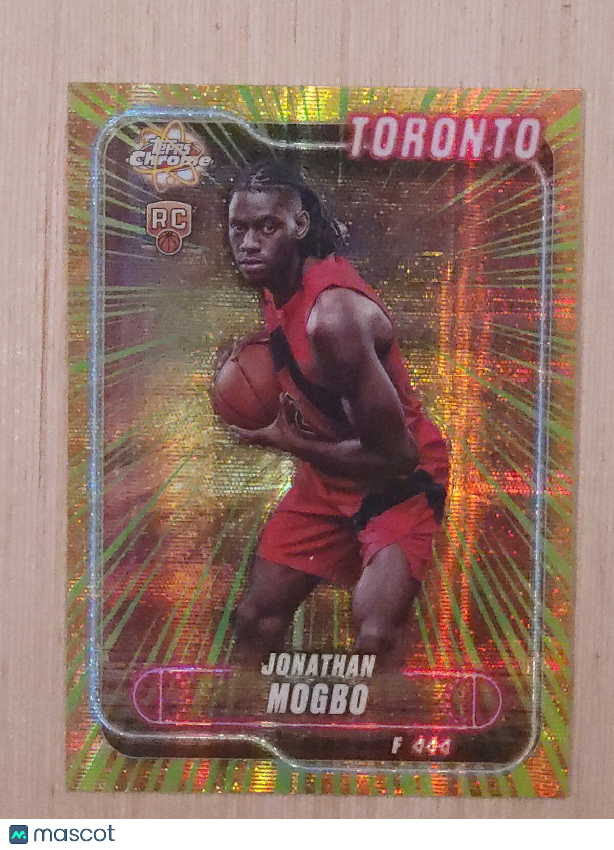 2024-25 Topps Chrome #RR-10 Jonathan Mogbo Radiating Rookies