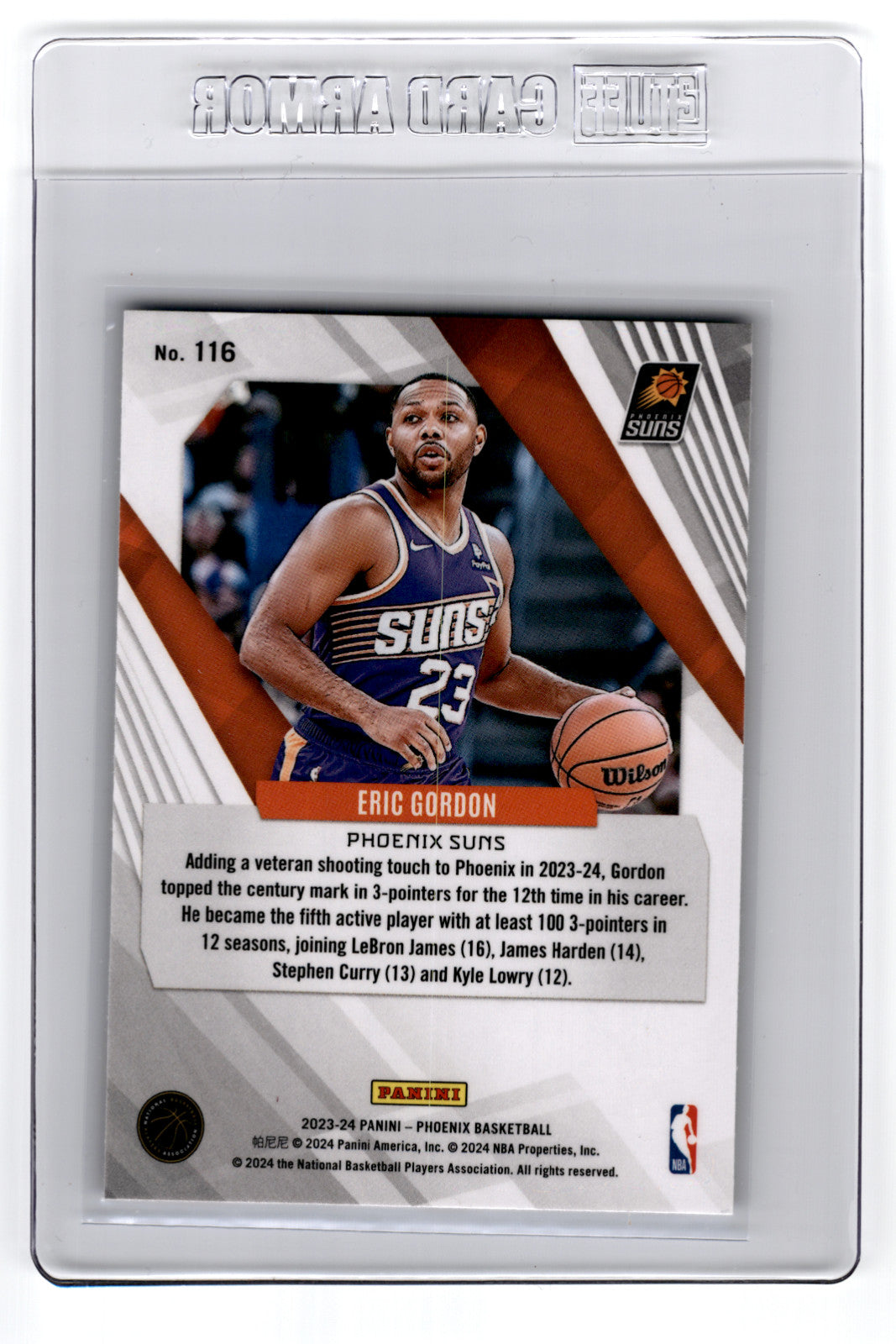 2023 Panini Phoenix Eric Gordon #116 **Free Shipping @ $10+**