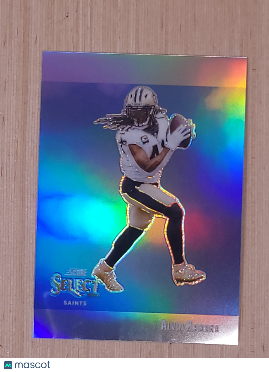 2023 Panini Select - Score Select Throwback Alvin Kamara #STW-AKA Silver Prizm