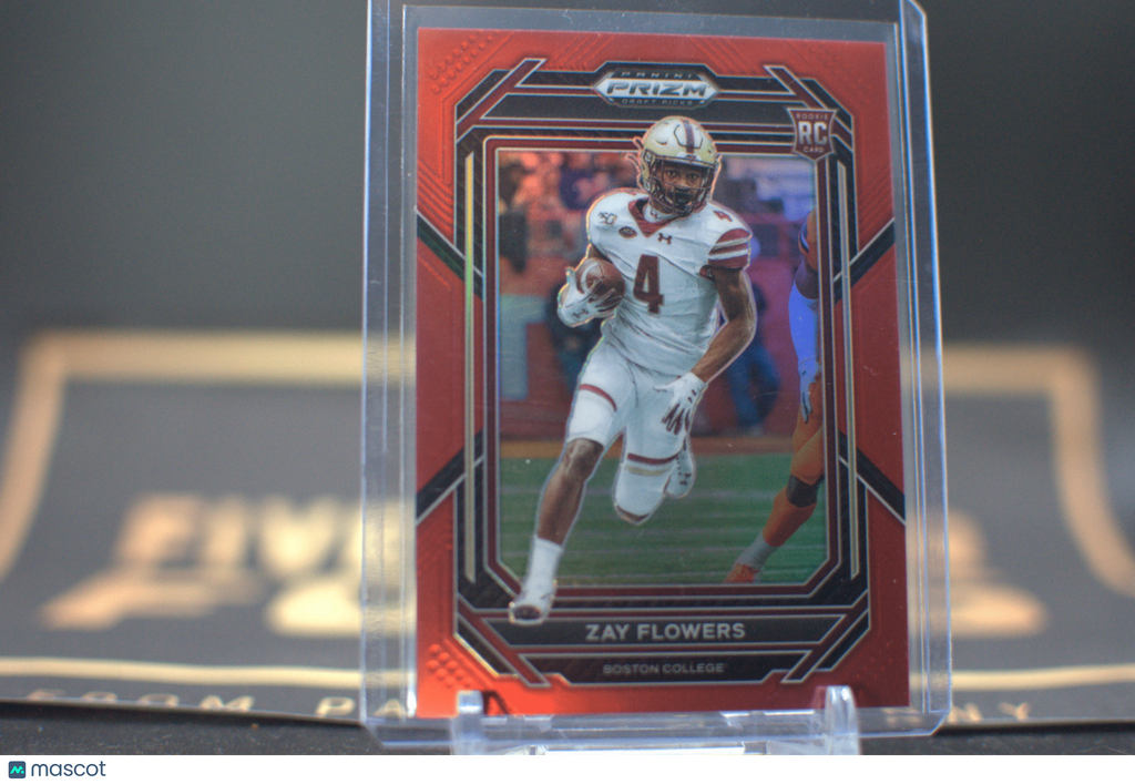 2023 Panini Prizm Draft Picks : Zay Flowers [Red] #143