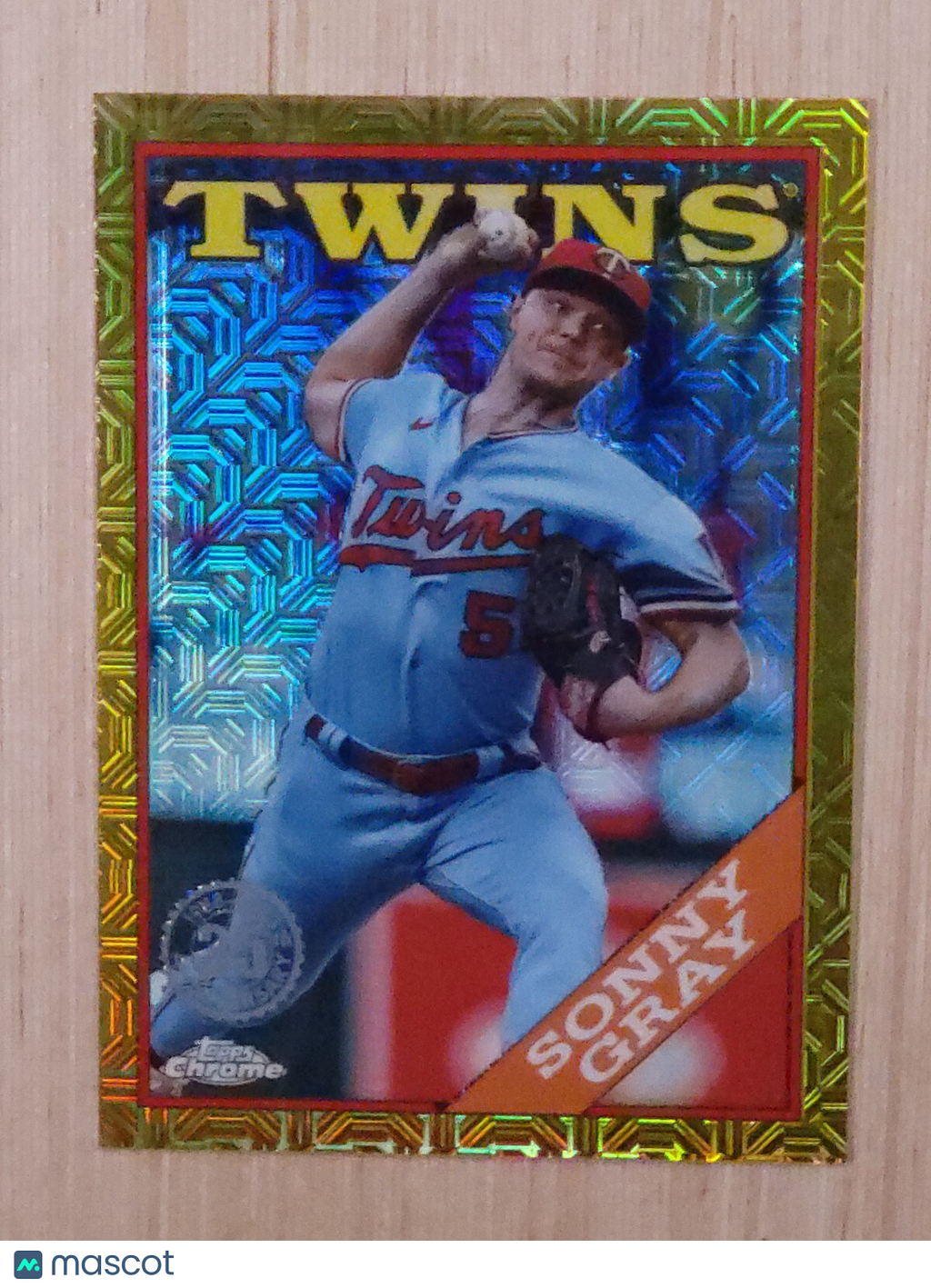 2023 Topps Series 2 - 1988 Topps Chrome Yellow Mojo Sonny Gray #2T88C-27